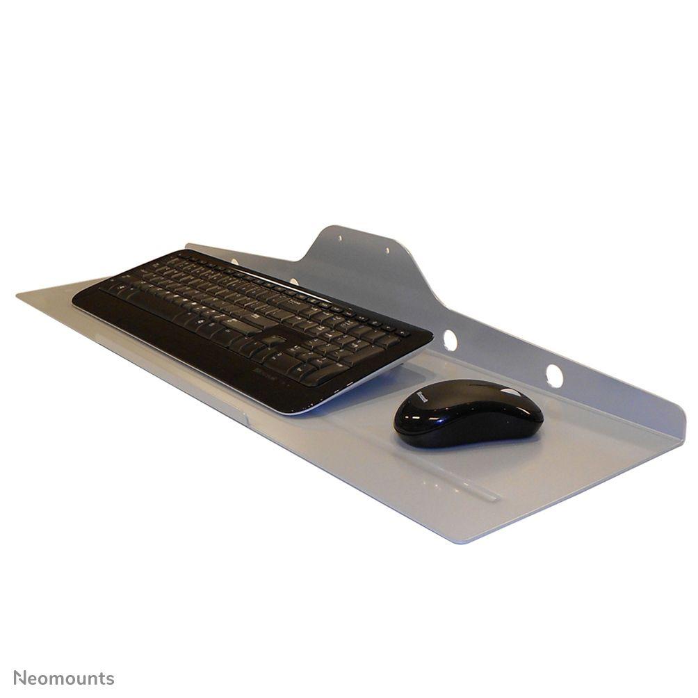 Suporte de Teclado e Rato NEOMOUNTS KEYB-V100 (75 x 75 mm - 10 kg - Prateado)