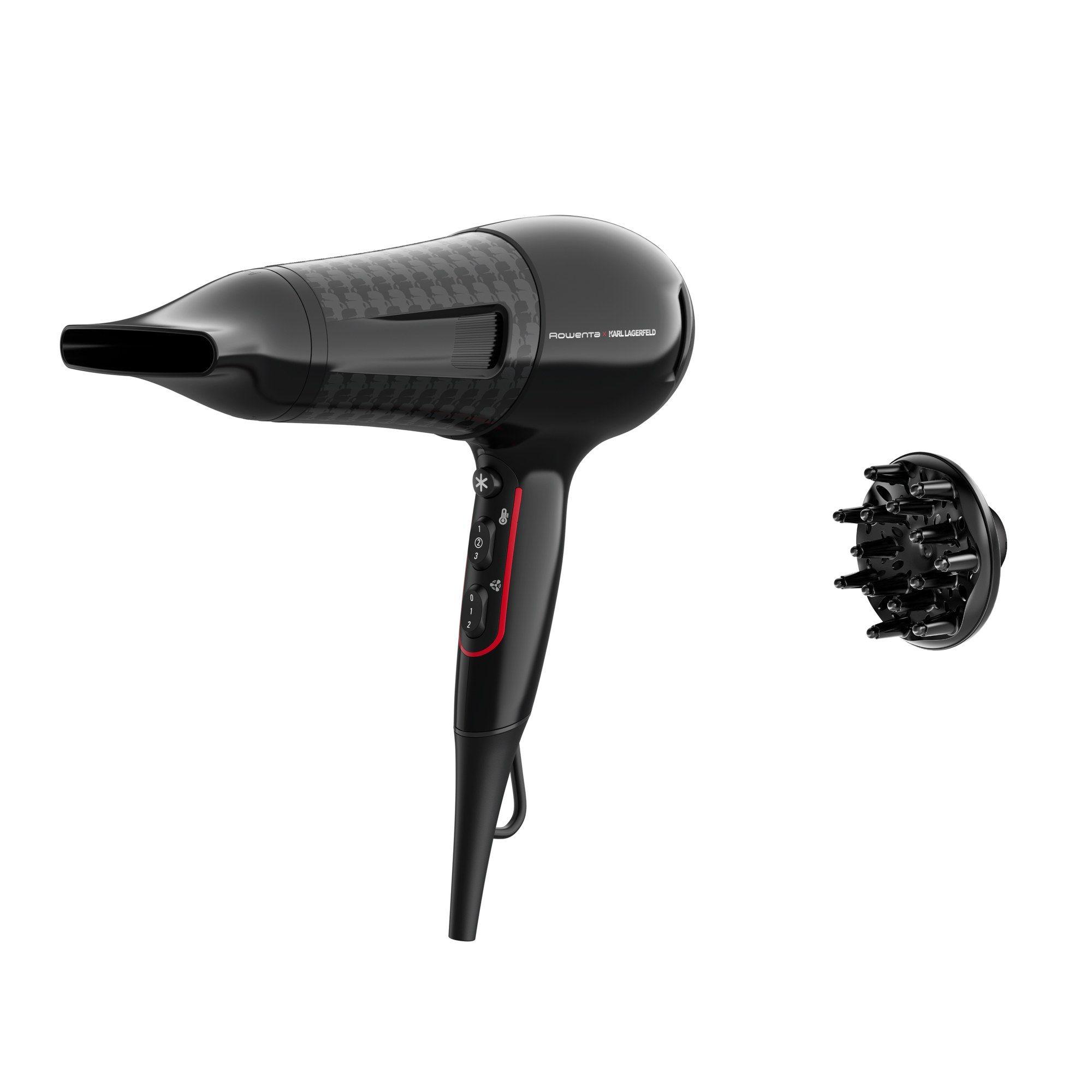 Secador de Cabelo ROWENTA Powerline CV591LF0 (Preto)
