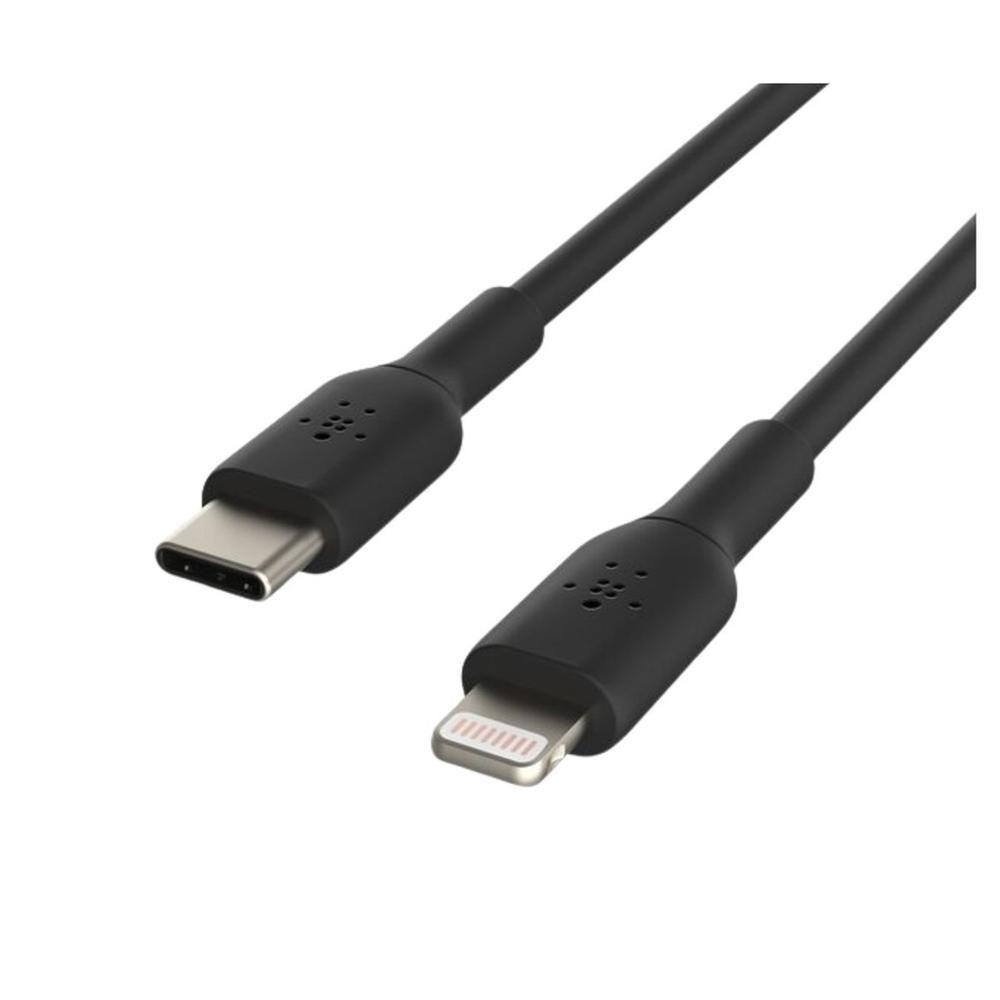 Cabo USB-C para Lightning BELKIN Boost Charge CAA003BT2MBK (2 m - USB C - Preto)
