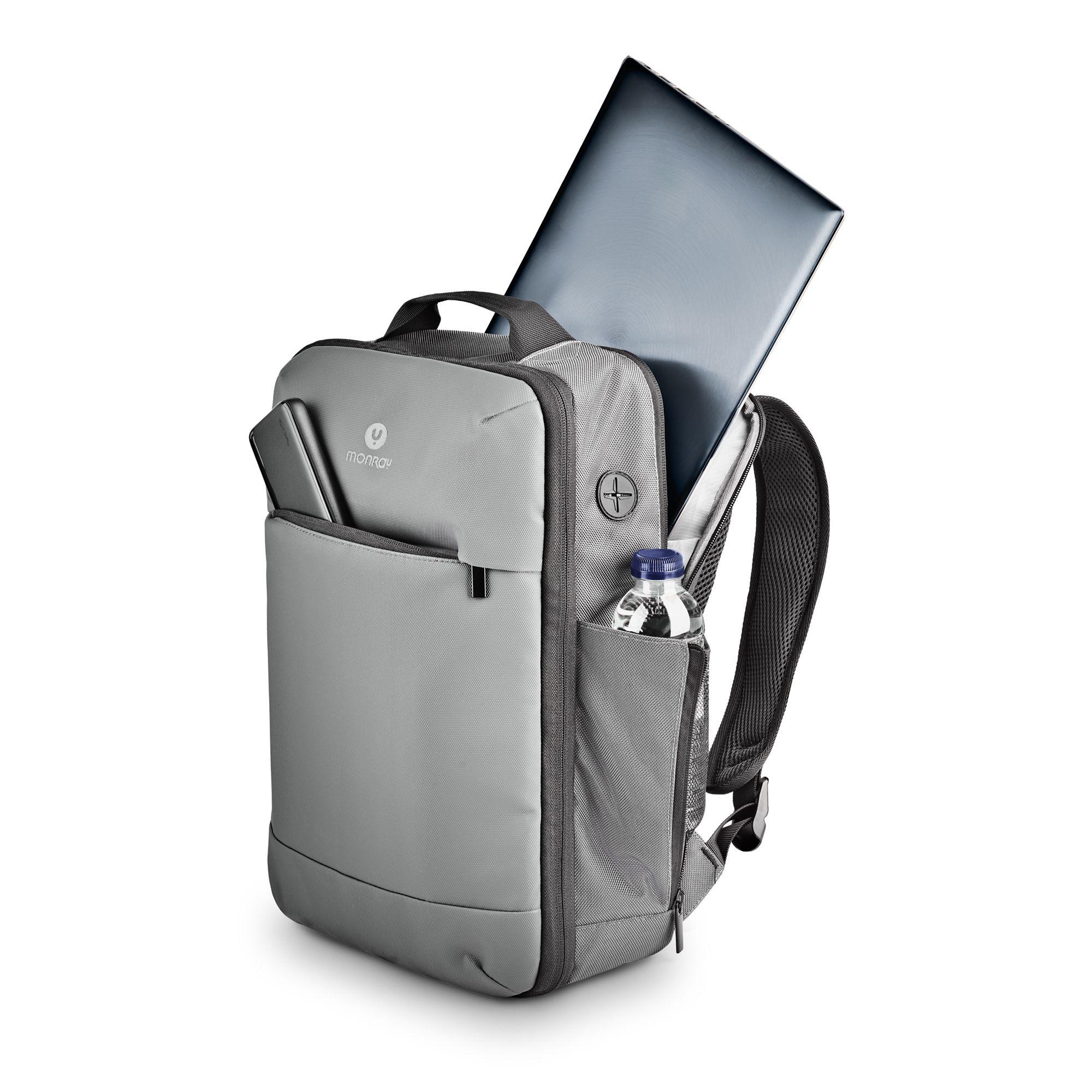 Mochila NGS Monray Sacks Horizon (10 l - 39,6 cm - Altura 40 cm - Cinzento), miniatura 7