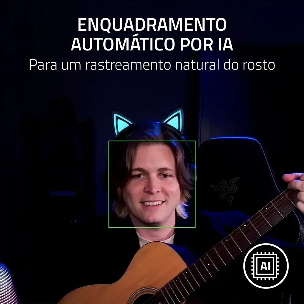 Câmara Web RAZER Kiyo V2 (4K Ultra HD - 60 fps - 3840 x 2160 pixels - Preto) — miniatura 3