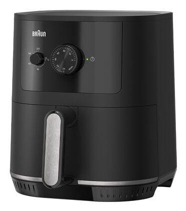 Fritadeira a Ar Quente Independente BRAUN MultiFry 3 HF 3000I (1500 W - 200 °C - 80 °C - Preto)
