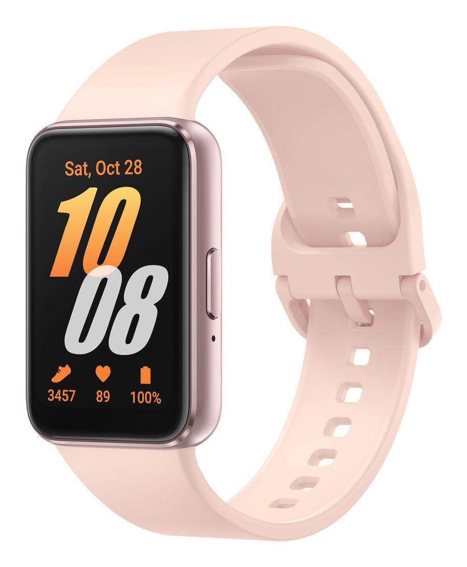 Pulseira de Atividade SAMSUNG Galaxy Fit3 SM-R390NIDAEUE (AMOLED 1,6" - 40 mm - Rosa Dourado)