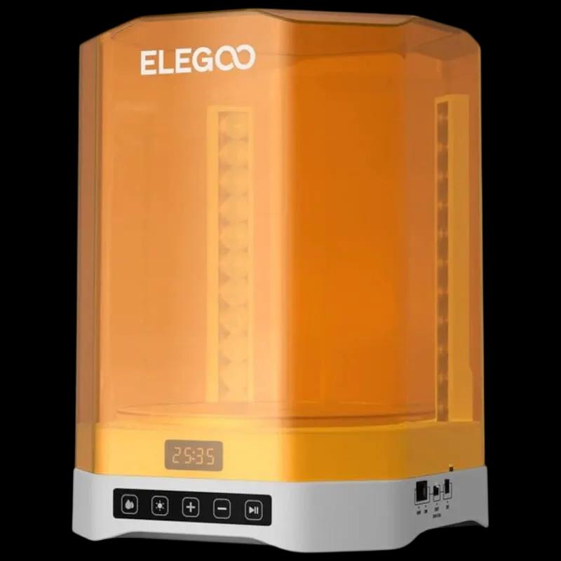 Máquina de Lavagem e Cura 3D ELEGOO Mercury Plus V3.0 (Lavagem até 230 x 135 x 260 mm - Cura até Ø250 x 290 mm)