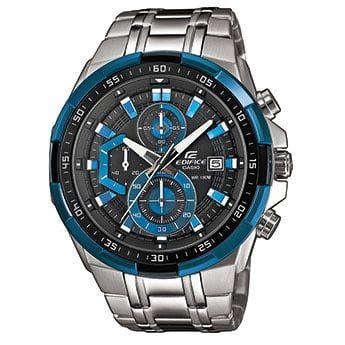 Relógio CASIO Edifice EFR-539D-1A2VUEF (Aço inoxidável - Prateado/Azul)