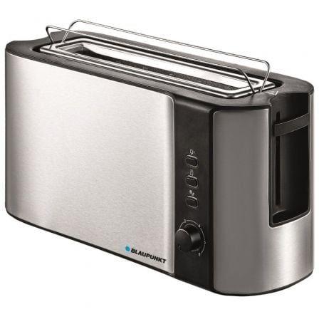 Torradeira BLAUPUNKT BP4010 (1000 W - Torradeira com abertura longa - Amovível - Inox)