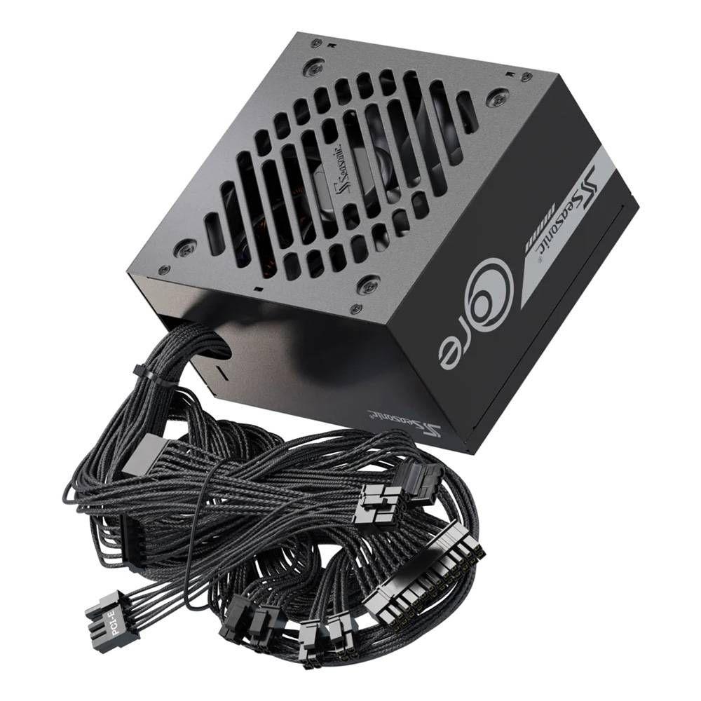 Fonte de Alimentação SEASONIC Core GC-650 (ATX - 650 W - 80 PLUS Gold - Preto), miniatura 6