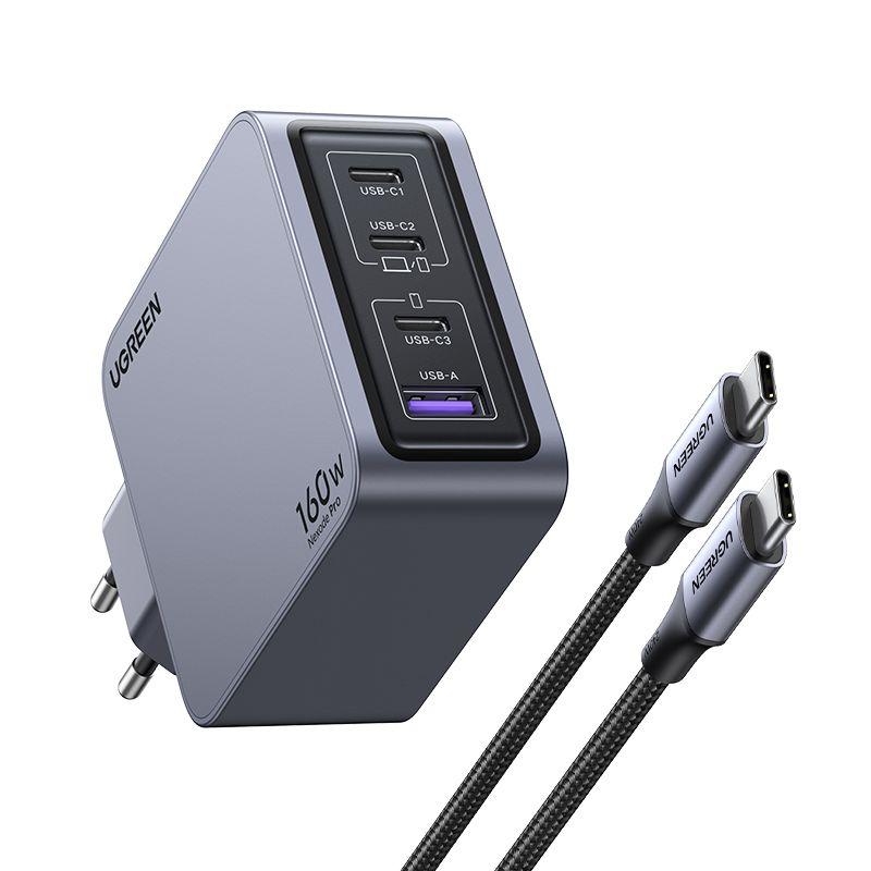 Carregador UGREEN Nexode Pro X763 (160 W - GaN - Cinzento), miniatura 3