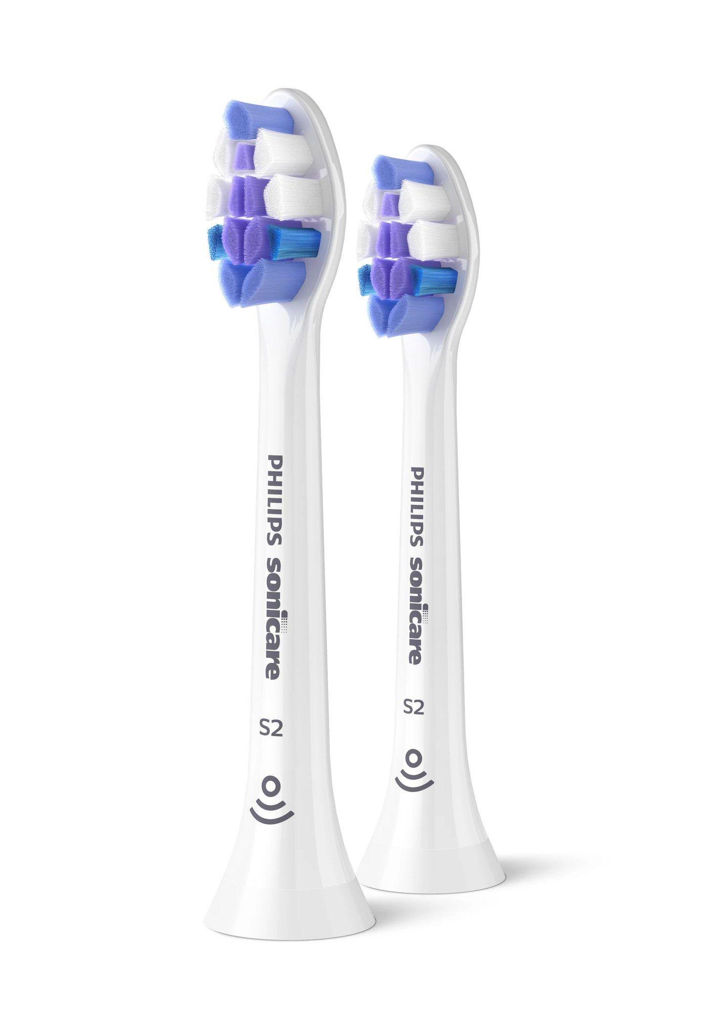 Cabeças de Escova de Dentes PHILIPS Sonicare Sensitive HX6052/87 (Branco)