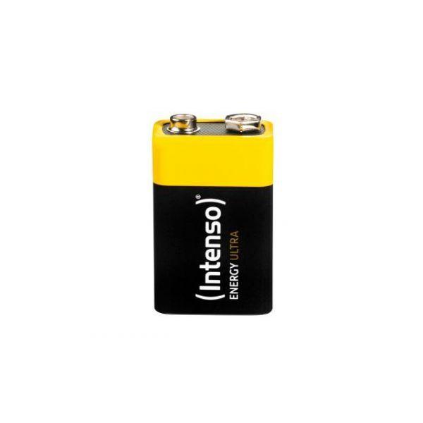 Pilha Alcalina INTENSO Energy Ultra 9V 6LR61 E-Block (Preto/Amarelo), miniatura 2
