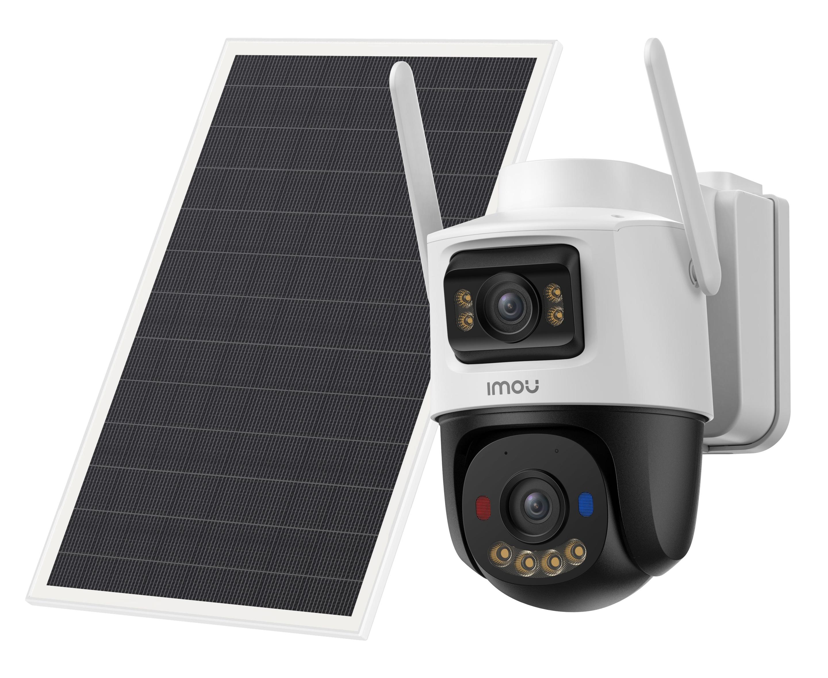 Kit de Vigilância com Câmara de Segurança IP IMOU IPC-SA70F-10M1T2-EU/FSP008 (Exterior - 10 MP - 2880 x 1620 pixels - Preto e Branco)