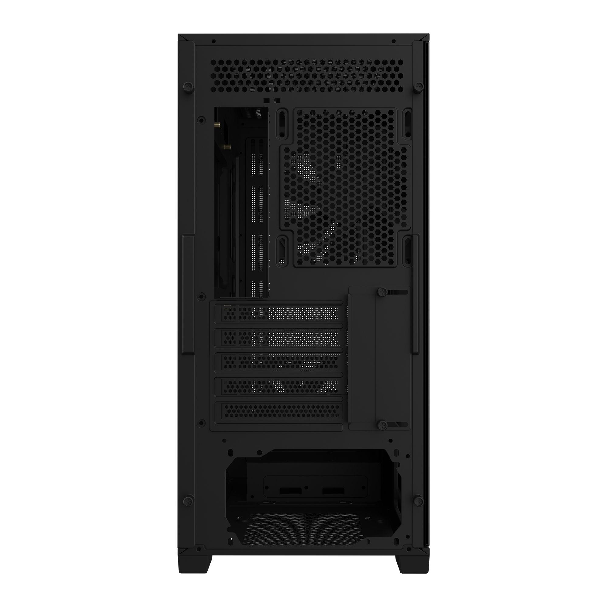 Caixa PC Gaming GIGABYTE C102G (micro ATX, Mini-ITX - Midi Tower - ATX, micro ATX, Mini-ITX - Preto) — miniatura 4