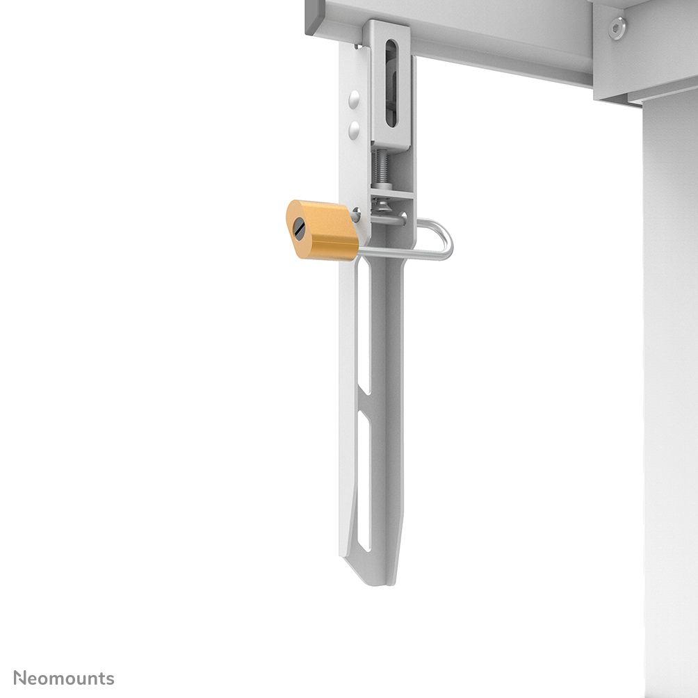Suporte de Chão Móvel para TV NEOMOUNTS FL55-875WH1 (55"-100" - Ajuste Elétrico - 110 kg - Branco), miniatura 6
