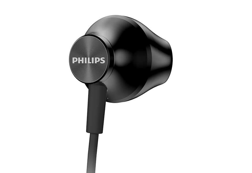 Auscultadores PHILIPS TAUE100BK/00 (Binaural - Com fios - Intra-aural - Preto), miniatura 2