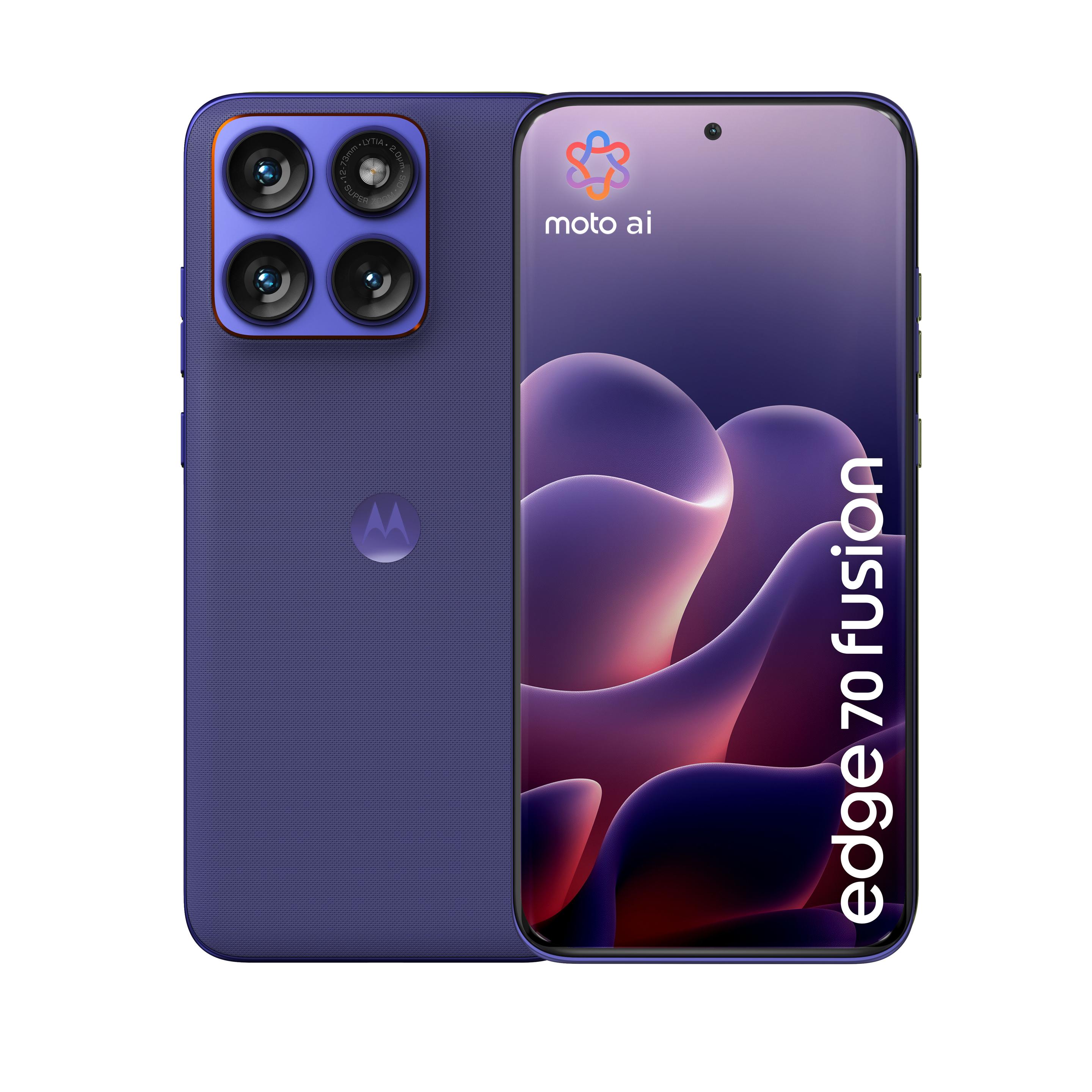 Smartphone MOTOROLA moto edge 70 fusion 5G (8GB/256GB - 6,78" - Azul)