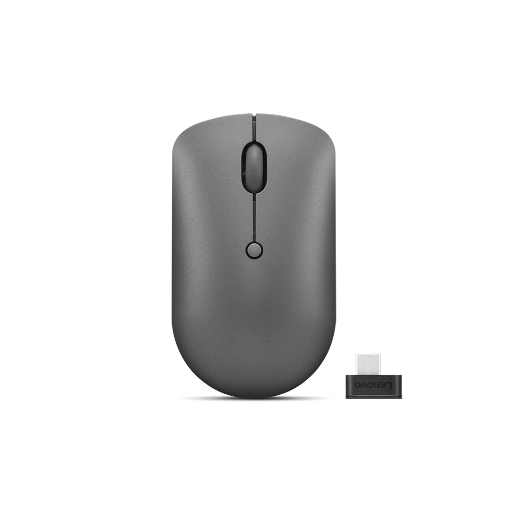 Rato LENOVO 540 Compact Wireless (Ambidestro - 2400 DPI - Ótico - Cinzento)