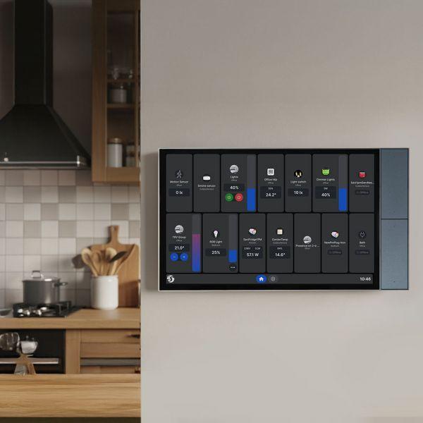 Painel Tátil SHELLY Wall Display XL (10,1" - Wi-Fi 6 - Cinzento-claro), miniatura 6