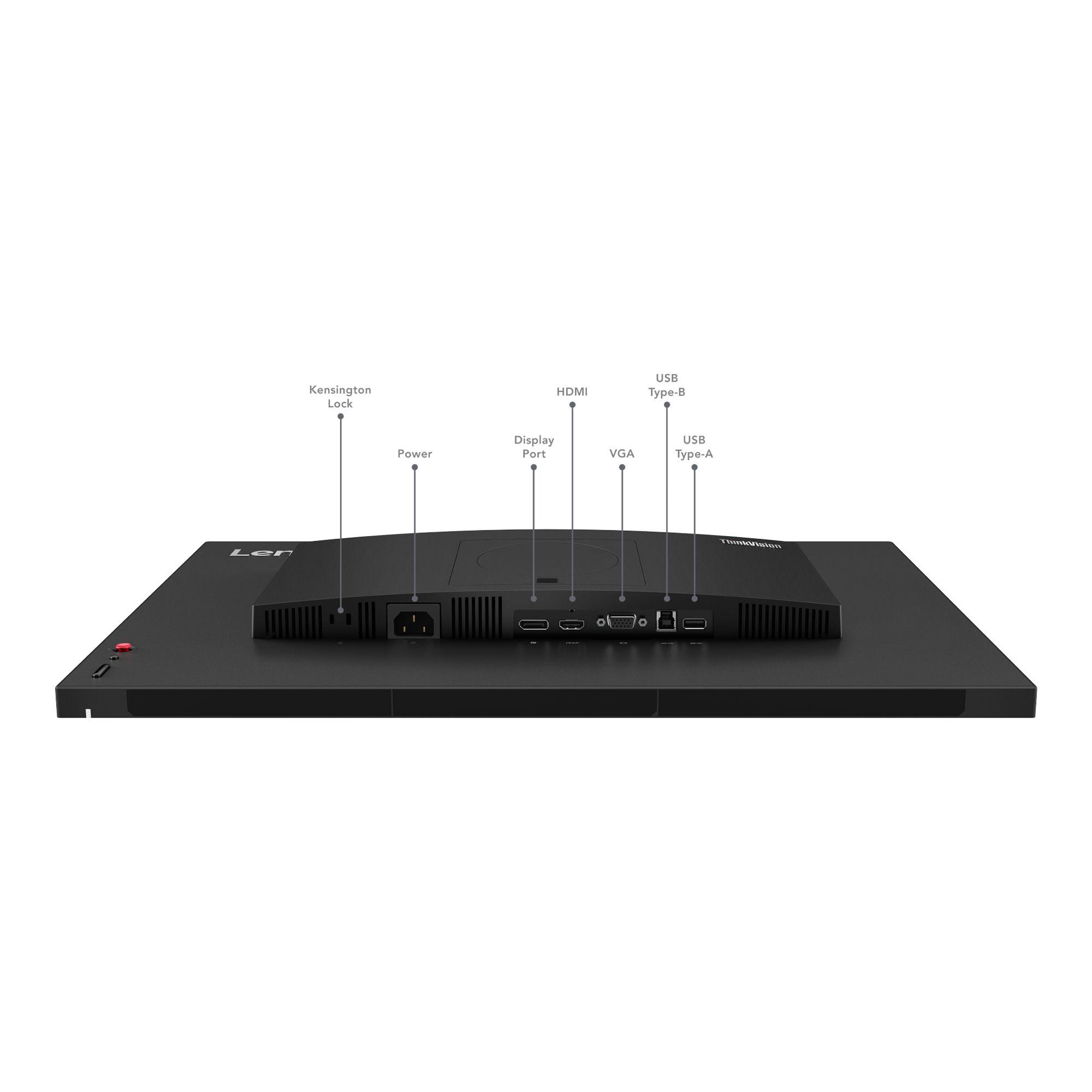 Monitor LENOVO ThinkVision T24d-30 (24" - IPS - 100 Hz - Preto), miniatura 9