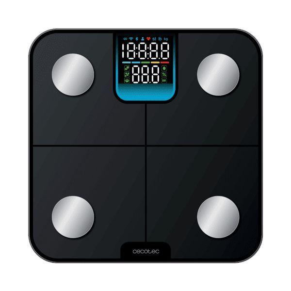 Balança Pessoal Inteligente CECOTEC Surface Precision HealthySmart (Vidro temperado - Preto) — miniatura 2