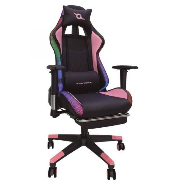 Cadeira Gaming POWERGAMING LED RGB V2 (Rosa) — miniatura 2