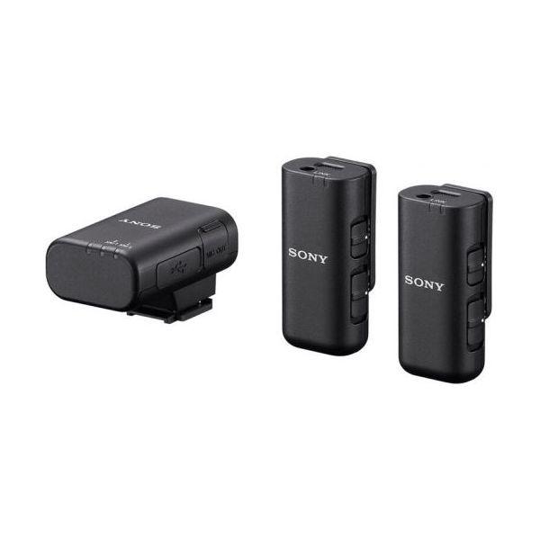 Sistema de Microfone Sem Fios SONY ECM-W3 (USB e jack de 3,5 mm - Preto)