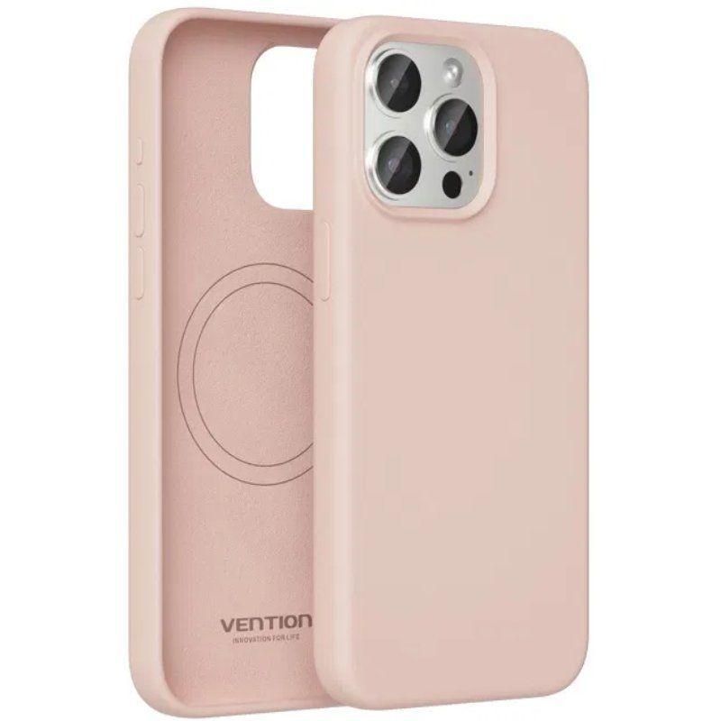 Capa de Silicone VENTION para iPhone 13 Pro Max (iPhone 13 Pro Max - Silicone - Rosa)