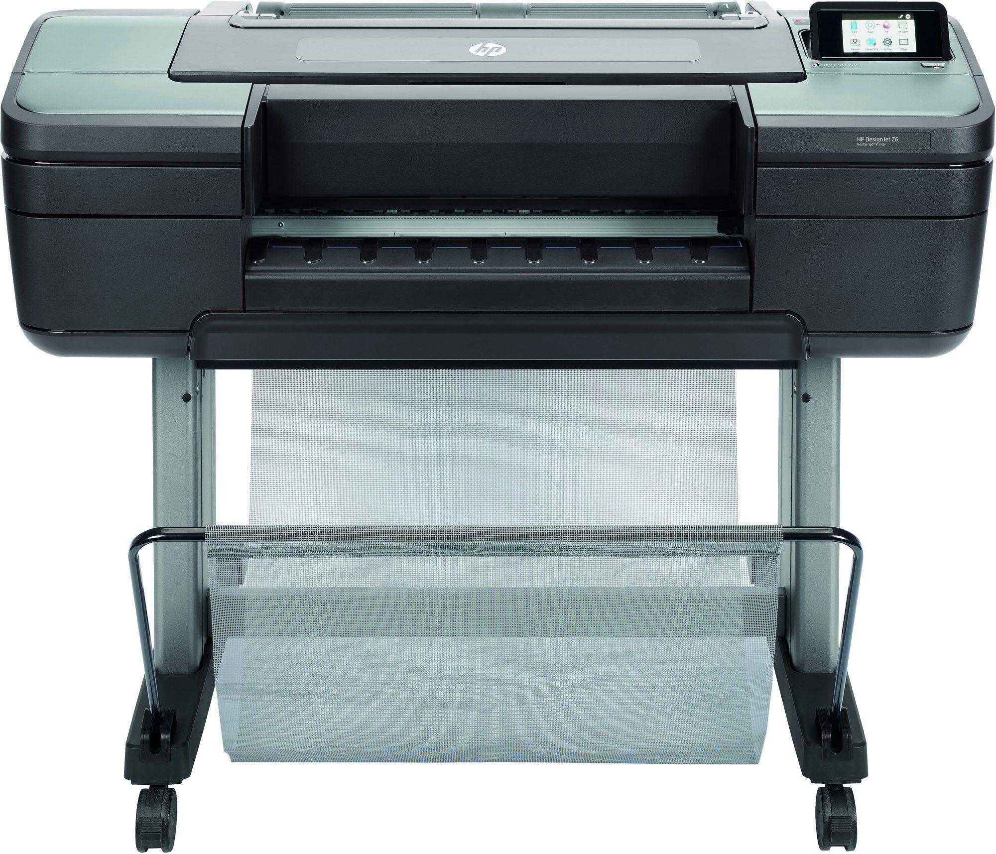 Impressora de Grande Formato HP DesignJet Z6 PostScript T8W15A#B19 (Windows e Mac - USB Type A - Cinzento), miniatura 10