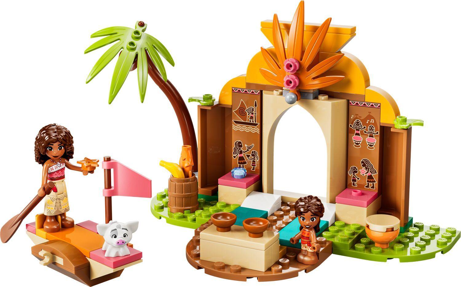 LEGO 43282 Disney Casa da Aldeia e Barco (4+ anos - 85 peças)