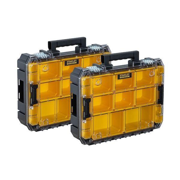 Organizador de Ferramentas STANLEY PRO-STACK FMST82967-9 (Preto/Amarelo/Transparente)