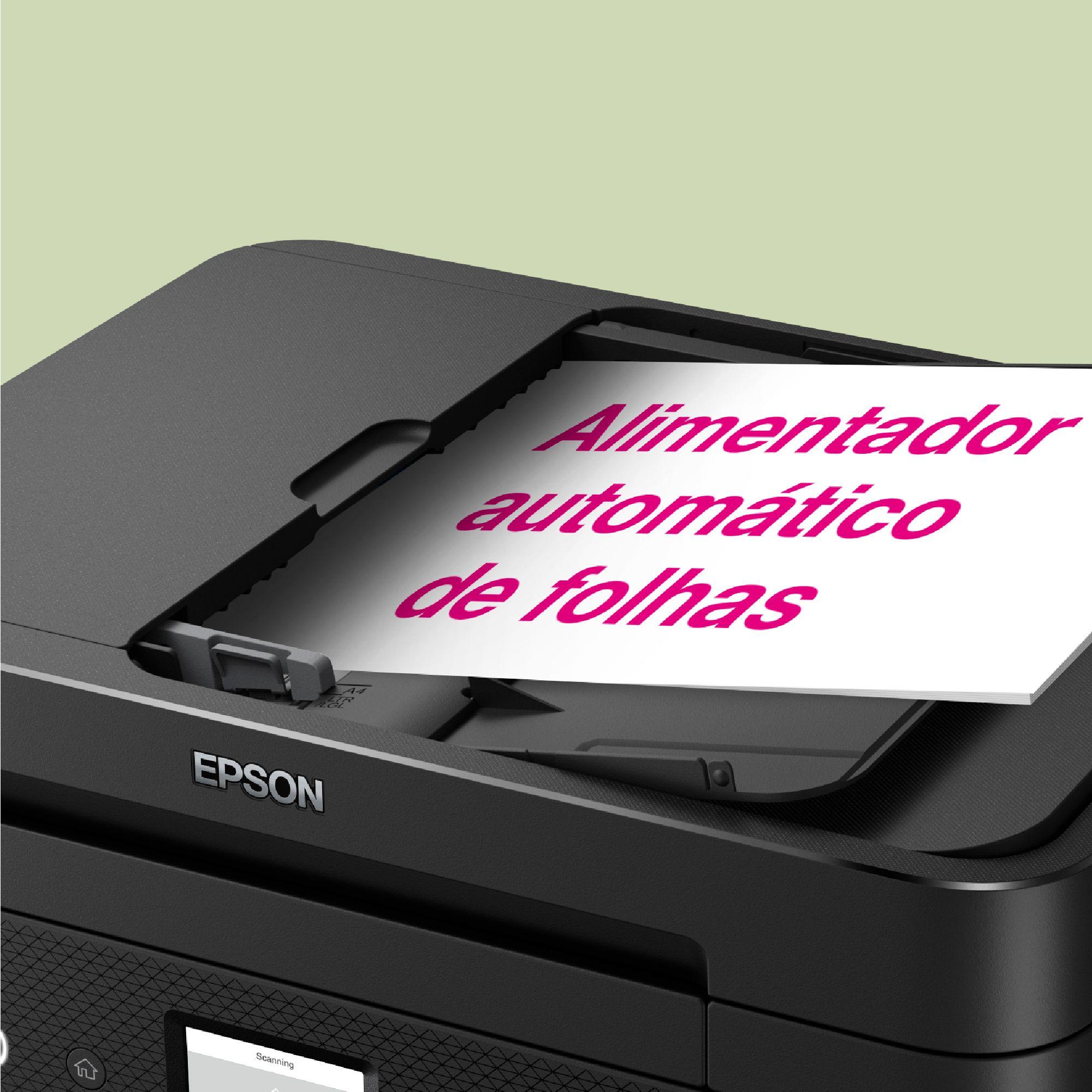 Impressora Multifunções EPSON WorkForce WF-2960DWF (A4 - Impressão a cores - 150 folhas - Preto), miniatura 3