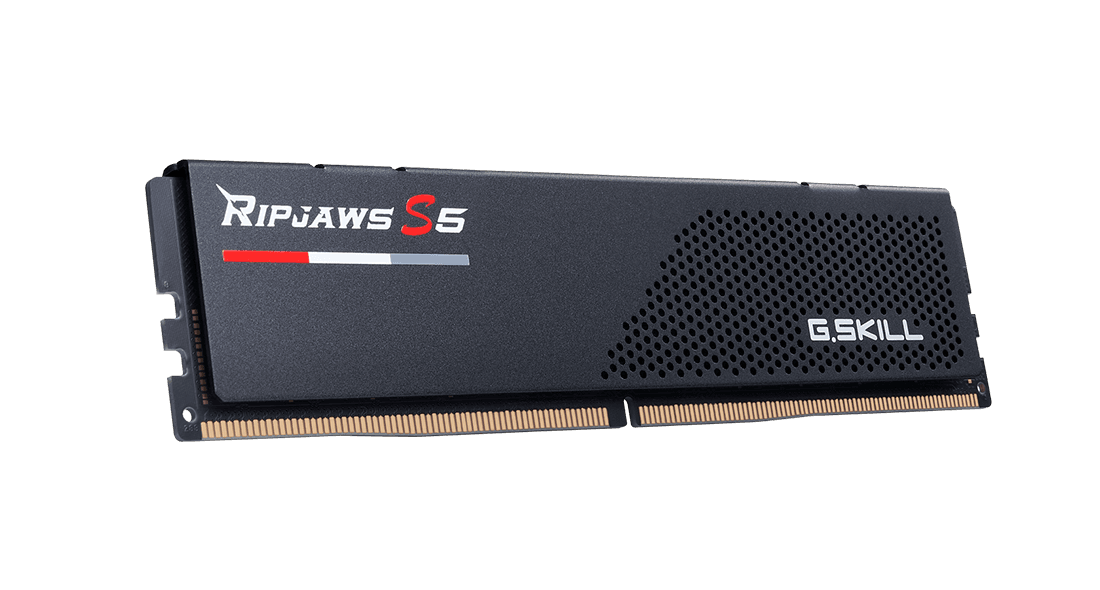 Kit de Memória RAM G.SKILL Ripjaws S5 F5-6000J3040F16GX2-RS5K (6000 MHz - 32 GB - DIMM)
