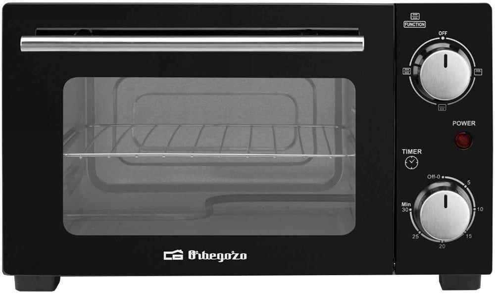 Mini Forno Independente ORBEGOZO HO 985 (800 W - 10 l - Rotativo - Preto), miniatura 2