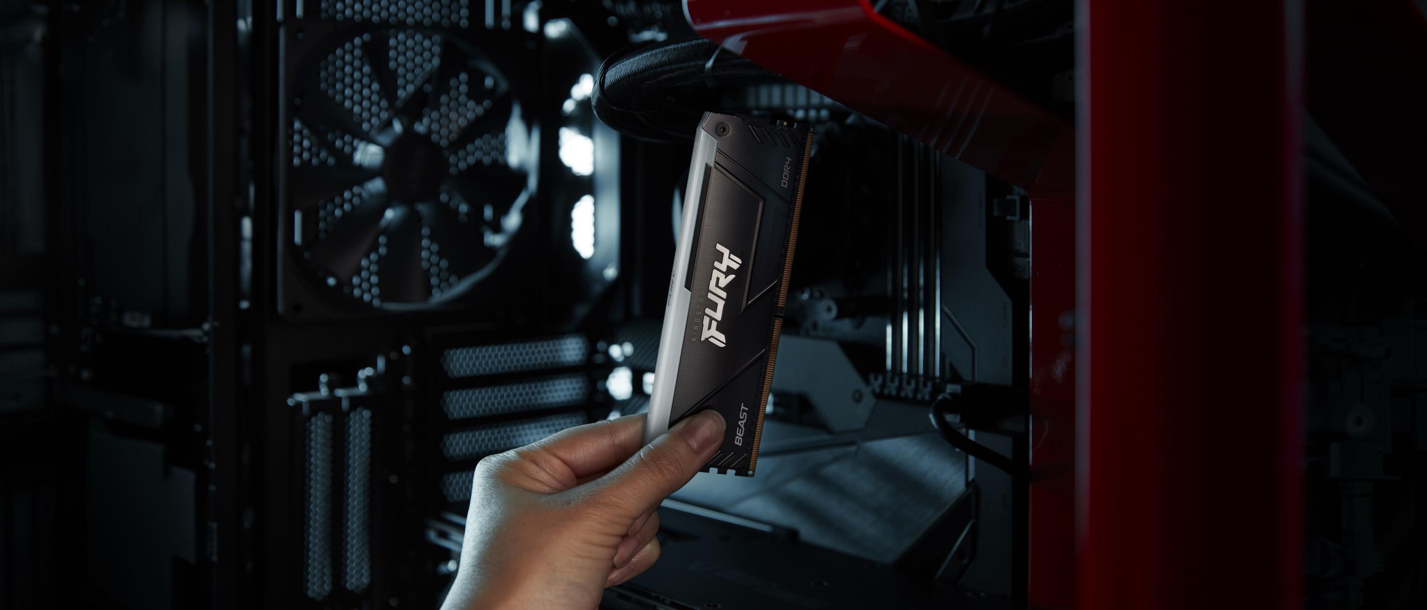 Memória RAM KINGSTON FURY Beast RGB KF432C16BB2A/8 (3200 MT/s - 8 GB - DIMM) — miniatura 8