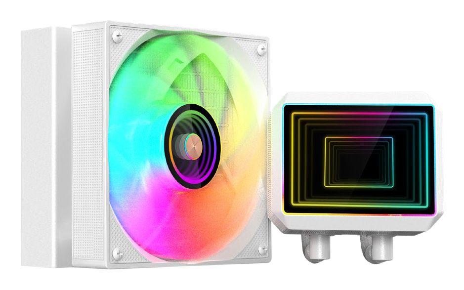 Kit de Refrigeração Líquida MARS GAMING ML-TWO120W (120 mm - 2000 RPM - Multi - Branco)