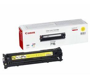 Toner CANON 2659B014 / 718YP (2900 páginas - Amarelo)