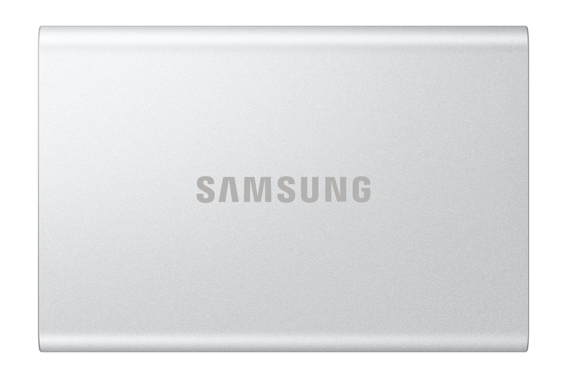 SSD SAMSUNG T7 (4 TB - Portátil - USB 3.2 Gen 2 - Prateado)
