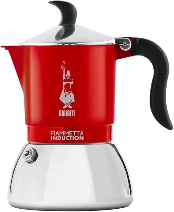Cafeteira Italiana de Indução BIALETTI Fiammetta Induction (Vermelho)