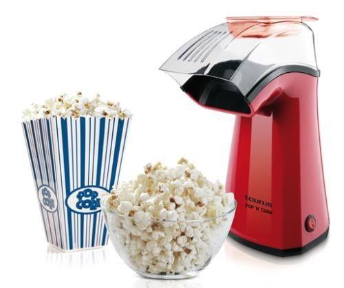 Máquina de Pipocas TAURUS Pop N´Corn 968.375 (Vermelho, Preto e Transparente)