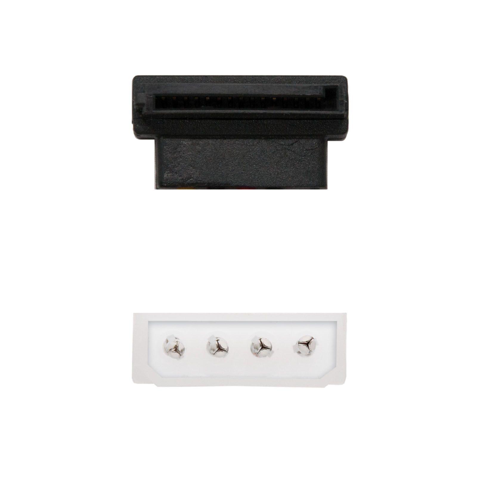 Cabo de Alimentação SATA NANOCABLE 10.19.0201-OEM (0,16 m - Molex - SATA 15-pin - Multicor) — miniatura 3