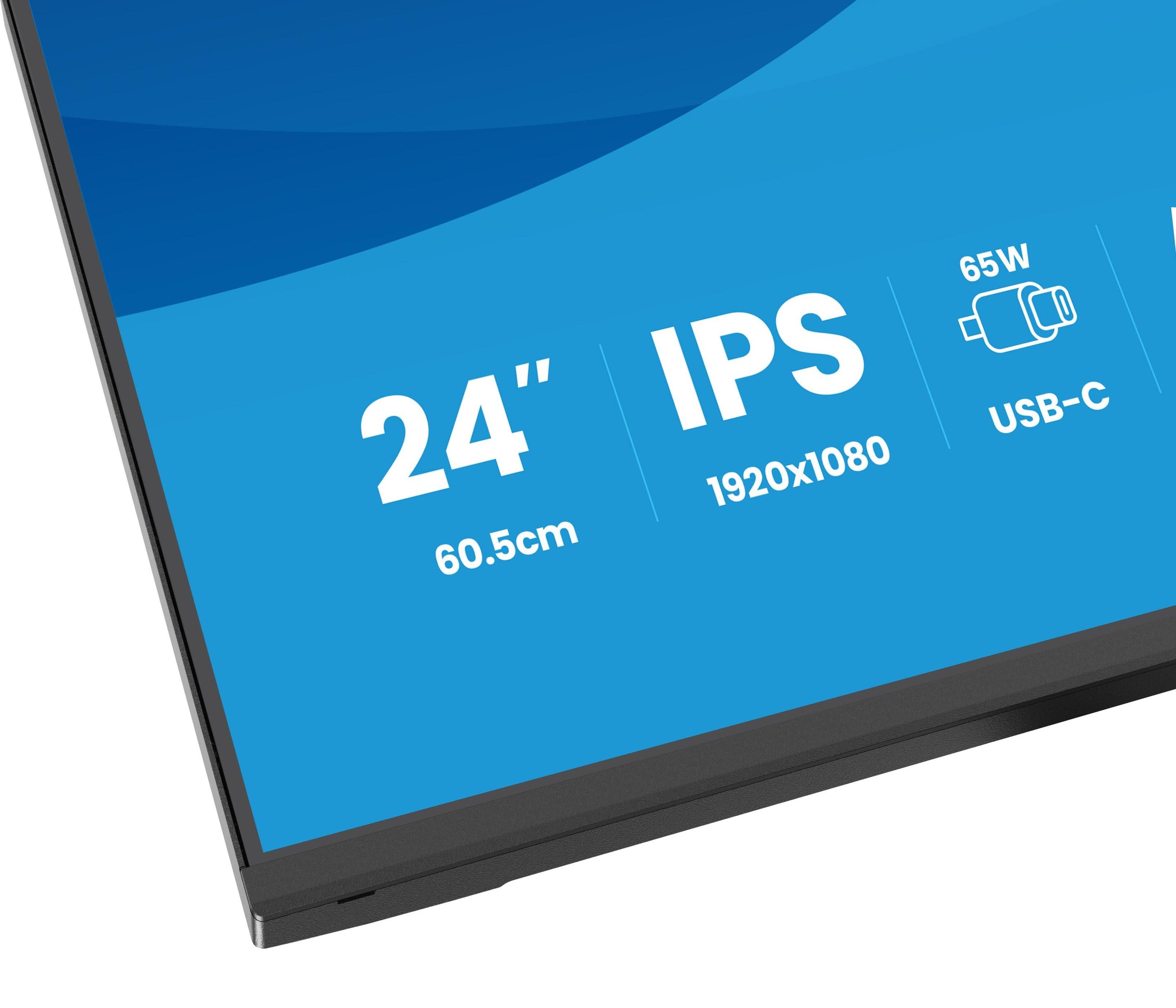 Monitor IIYAMA ProLite XB2497HSN-B1 (23,8" - IPS - 100 Hz - Preto) — miniatura 9