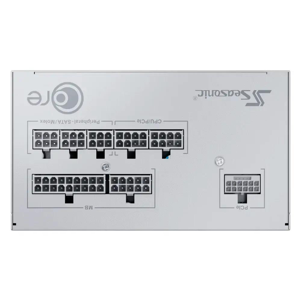 Fonte de Alimentação SEASONIC Core GX-750-V2-White ATX 3.1 (ATX - 750 W - 80 PLUS Gold - Branco), miniatura 3