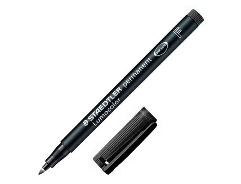 Marcador Permanente STAEDTLER Lumocolor 318-9 (Preto)