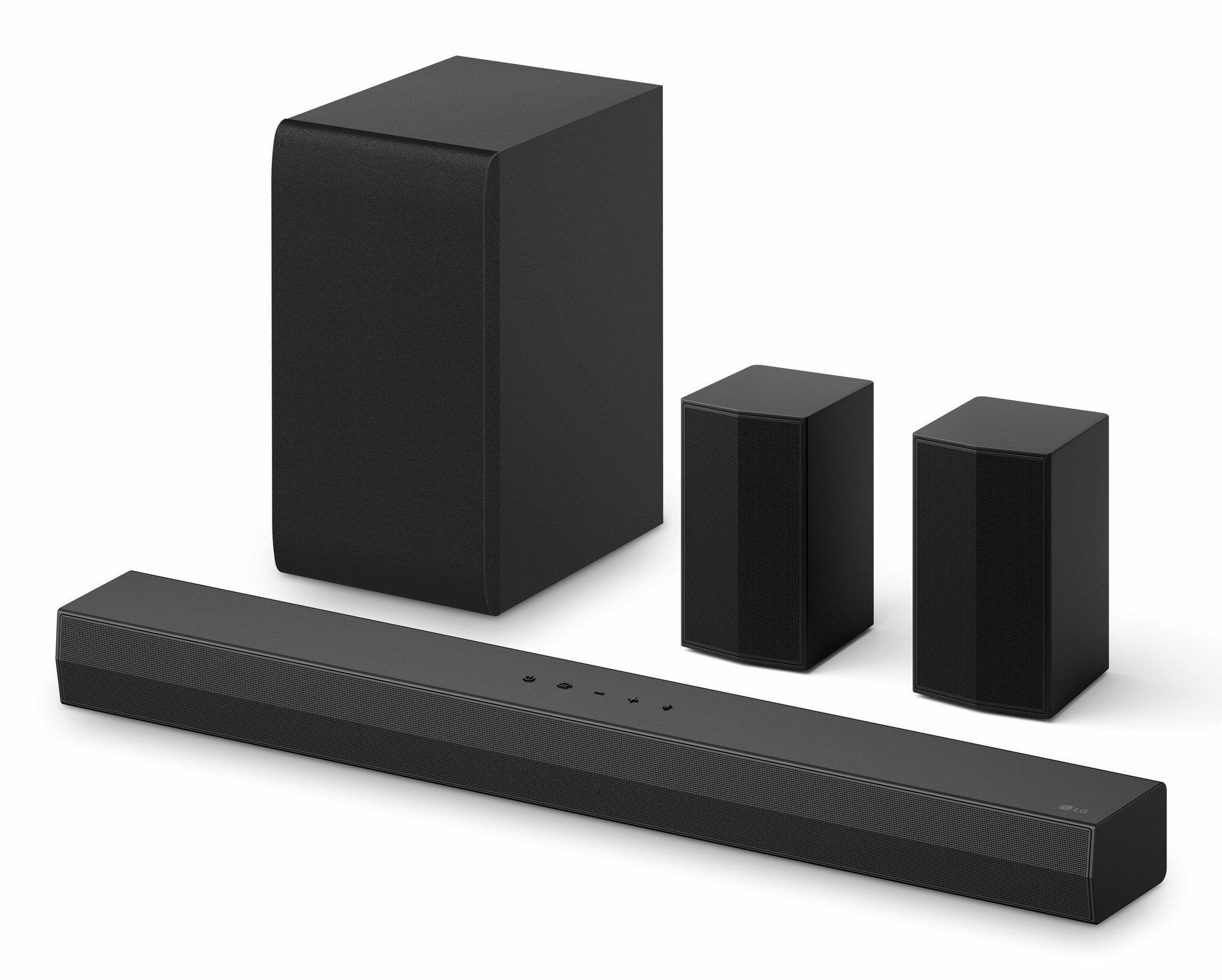 Soundbar LG S40TR (97 W - Com fios e sem fios - Preto)