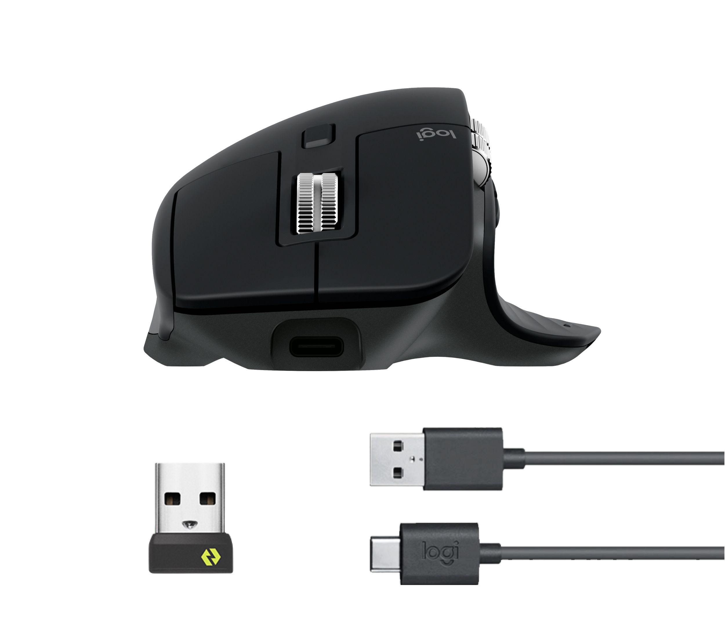 Rato LOGITECH MX Master 3S (Mão direita - 8000 DPI - Laser - Preto) — miniatura 8