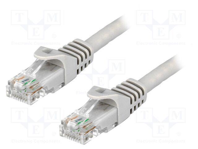 Cabo de Rede LOGILINK CP2092U (10 m - Cat6 - RJ-45 - Cinzento), miniatura 2
