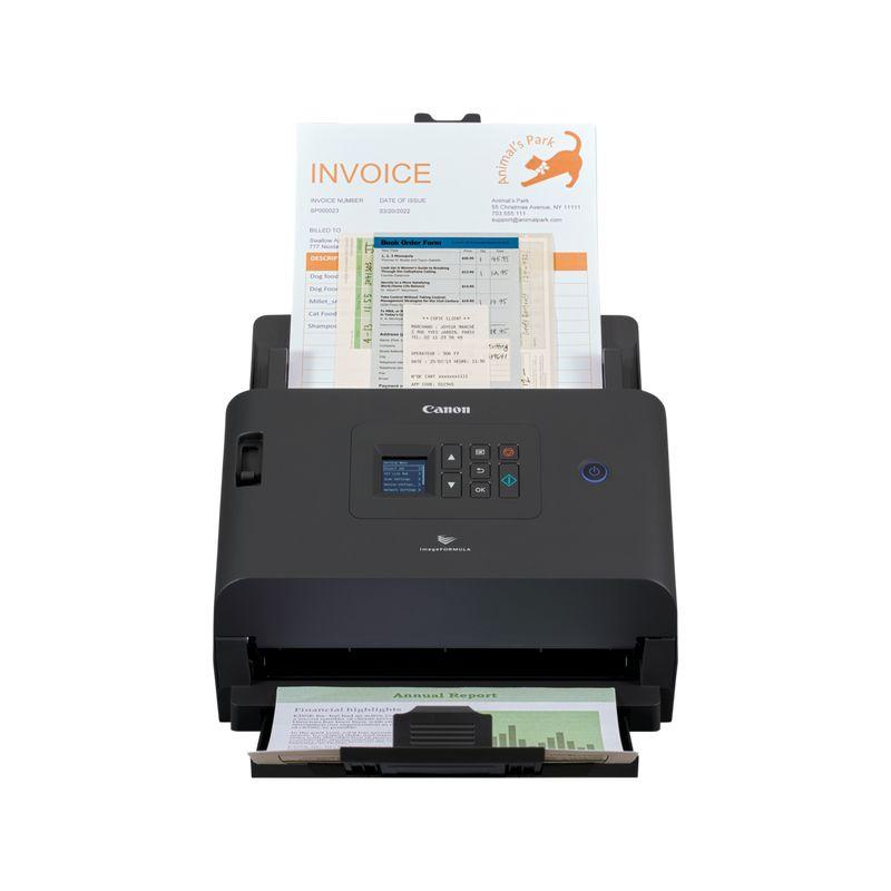 Scanner de Documentos CANON imageFORMULA DR-S250N (3.2 Gen 1 - USB, Ethernet LAN - Preto)