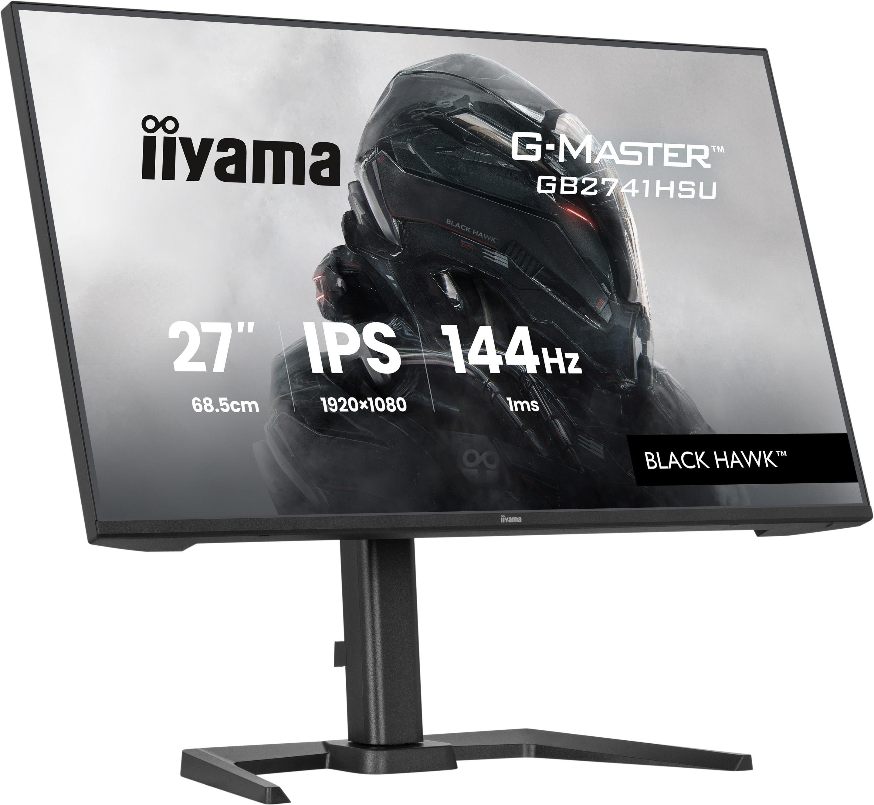 Monitor IIYAMA G-MASTER GB2741HSU-B1 (27" - IPS - 144 Hz - Preto) — miniatura 4