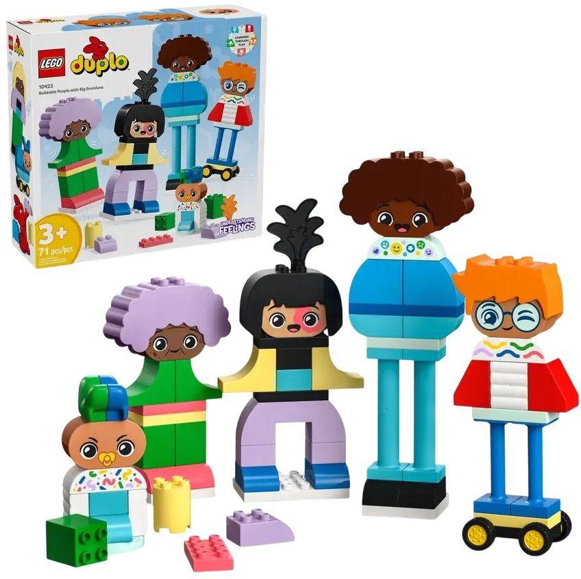 LEGO 10423 Duplo Pessoas para Construir com Grandes Emoções (3+ anos - 71 peças), miniatura 6