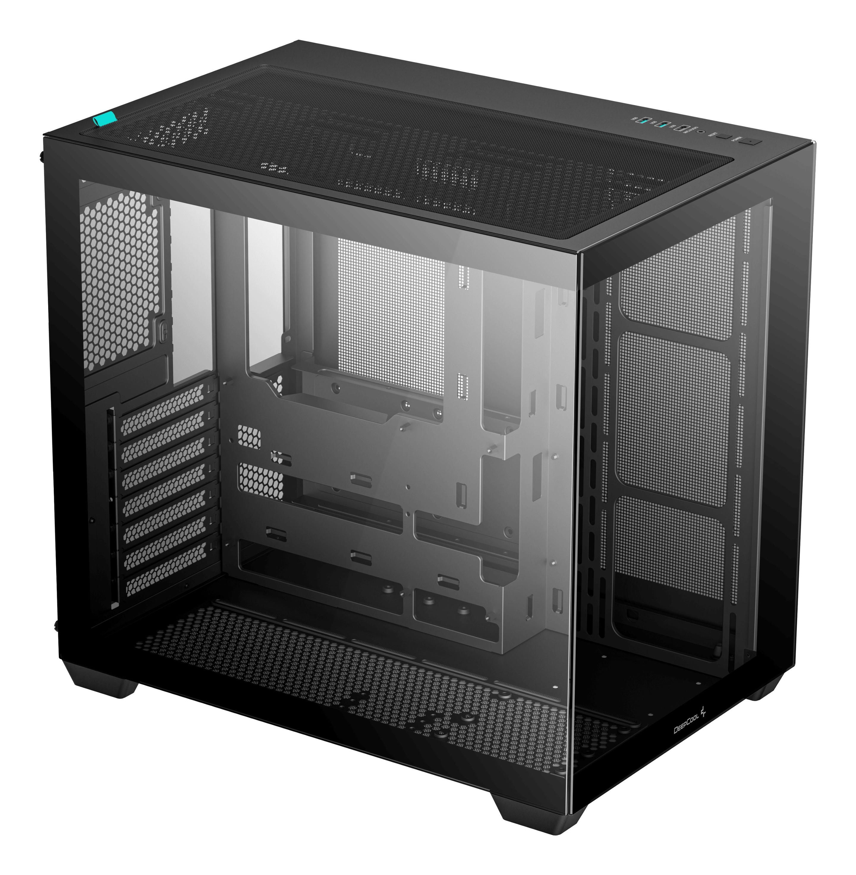 Caixa PC DEEPCOOL CG530 (ATX, ITX, micro ATX - ATX, PS2 - Midi Tower - Preto) — miniatura 2