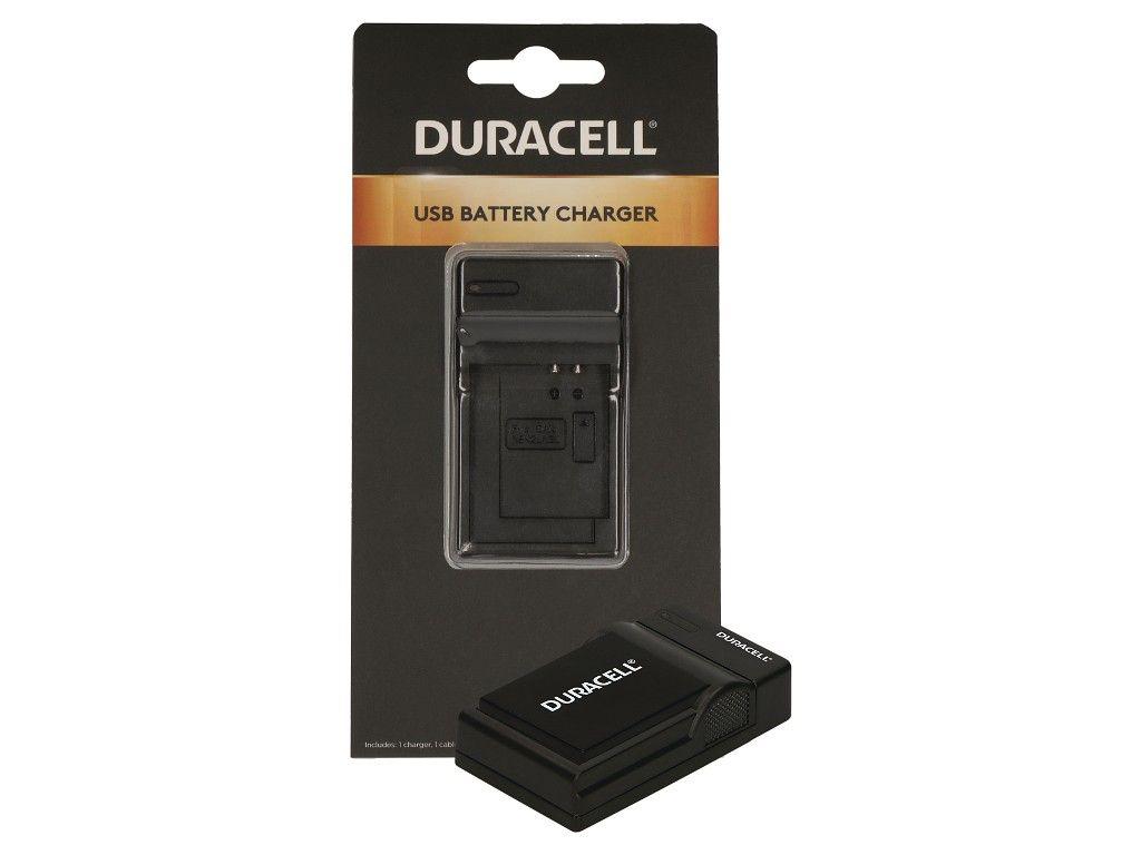 Carregador de Bateria DURACELL DRO5943 (USB - Olympus BLH-1 - Preto)